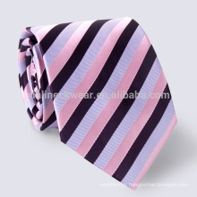 Cravate tissée par Jacquard faite main de noeud parfait 100% soie